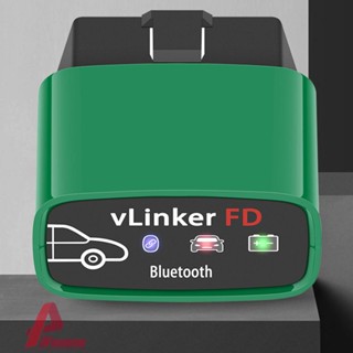 Vlinker FD+ OBD2 อะแดปเตอร์วินิจฉัยรถยนต์ บลูทูธ 4.0 OBD2 สําหรับ Ford [Woodrow.th]