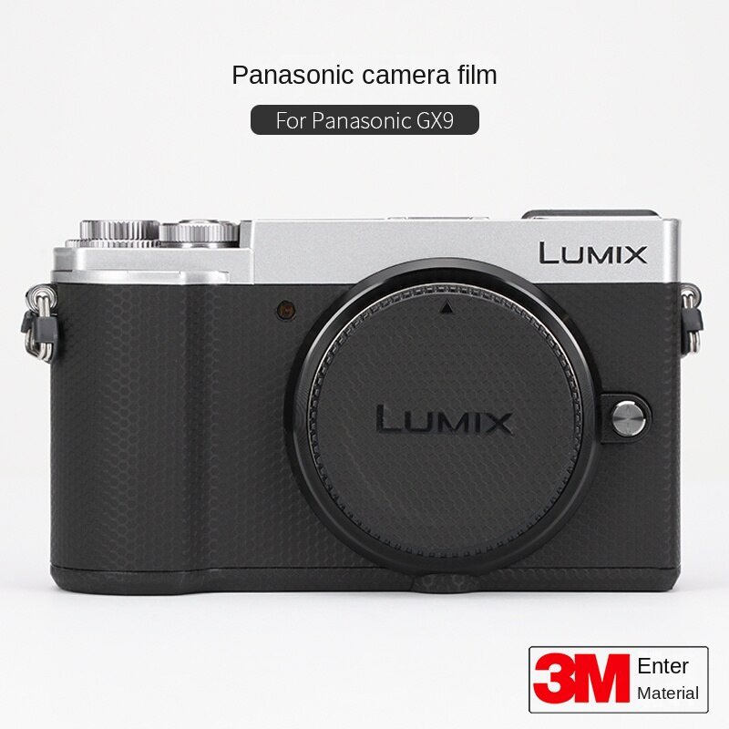 ฟิล์มสติกเกอร์คาร์บอนไฟเบอร์ ป้องกันกล้อง ลายพราง สําหรับ Panasonic gx9 LUMIX gx9 3M