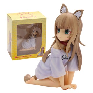 โมเดลตุ๊กตาฟิกเกอร์ Kinako My Cat Is A Kawaii Girl ขนาด 1/7 12 ซม. สําหรับตกแต่ง