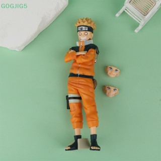 [GOGJIG5] โมเดลฟิกเกอร์ รูปนารูโตะ ทรงกลม เปลี่ยนหน้าได้ สําหรับตกแต่งบ้าน