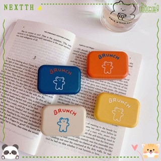 Nextth คอนแทคเลนส์ พลาสติก ขนาดเล็ก สีแคนดี้ น่ารัก ของขวัญเพื่อความงาม