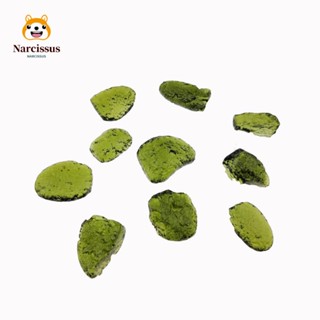 Narcissus Moldavite หินคริสตัลนําโชค สําหรับทําเครื่องประดับ DIY