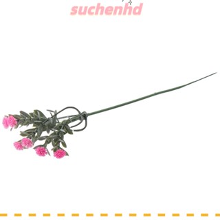 Suchenhd ช่อดอกไม้ประดิษฐ์ พลาสติก สําหรับตกแต่งบ้าน