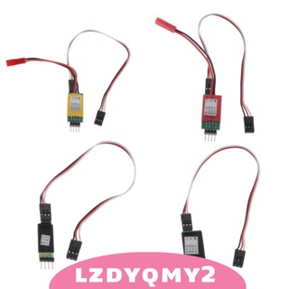 [Lzdyqmy2] สวิตช์ควบคุมไฟ Led 2 ดวง 6V สําหรับรถบังคับ