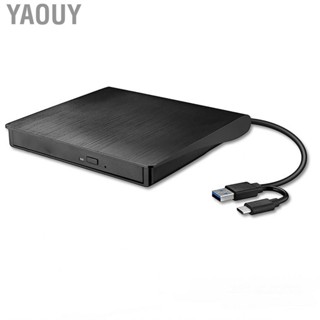 Yaouy DVD Drive USB3.0 TYPE C Dual Interface Universal Tray Type External Optical  CD Burner