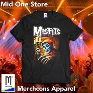 [COD]ป้ายแท็ก M187 KAOS BAND MISFITS MERCHCONS SIZE Outside KAOS Music DISTROS-5XL