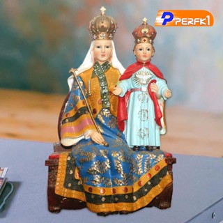 [Perfk1] ฟิกเกอร์เรซิ่น รูปปั้นพระเยซู พระเยซู พระเยซู คาทอลิก เครื่องประดับ สําหรับตกแต่งโต๊ะทํางาน