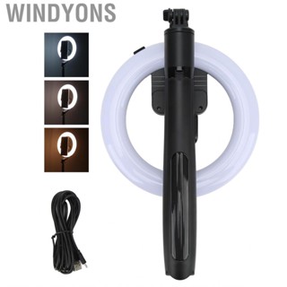 Windyons 8  Light With Tripod Stand Phone Holder Fill