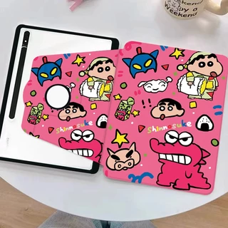 【พร้อมส่ง】เคสใส 360° หมุนได้ มีช่องใส่ปากกา Galaxy Tab S6 lite A8 S7/S8 S7+/S8+ S10Lite A9 A9+ S10 FE+ S9 FE กันกระแทก