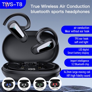 Vip Tws-t8 ชุดหูฟังสเตอริโอ Hi-fi บลูทูธ กันน้ํา ตัดเสียงรบกวน สําหรับเล่นกีฬา