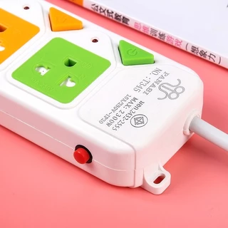 Panasi ปลั๊กไฟ รางปลั๊กไฟ ปลั๊กพ่วง USB สาย 2 3 5 เมตร เต็ม สายไฟต่อพ่วง มีช่อง 4 USB มีสวิตซ์เปิดปิด ปลั๊ก 3 ตา
