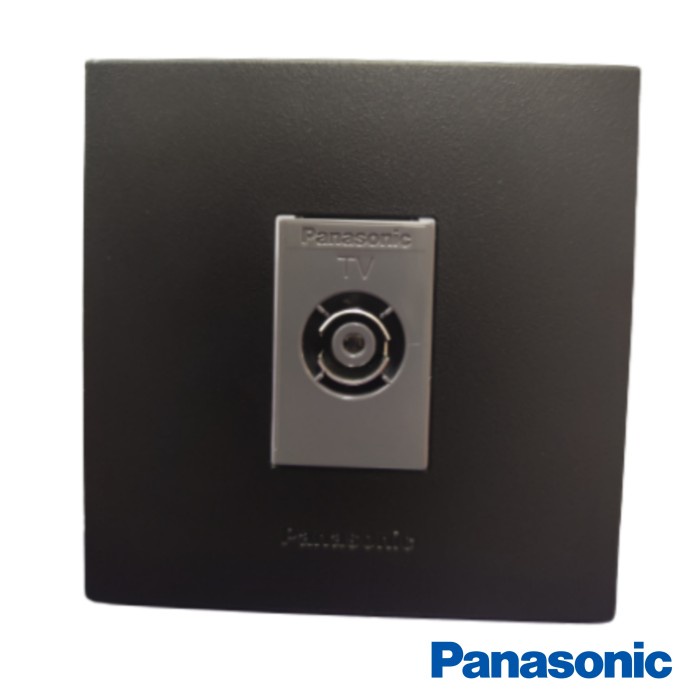Hitam Panasonic Black Antenna TV Outlet WEJ2501H