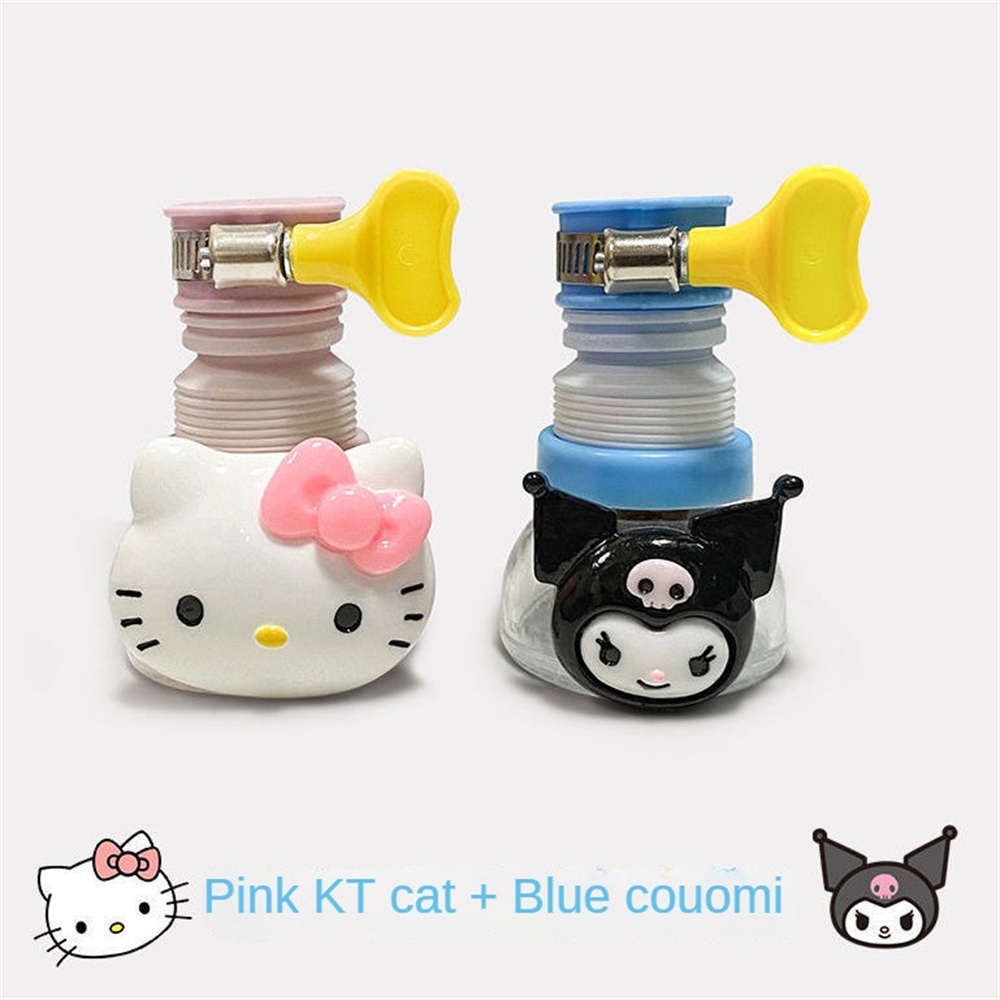 SANRIO อุปกรณ์ต่อขยายก๊อกน้ํา ป้องกันน้ํากระเซ็น ลาย My Melody Cinnamoroll Pochacco สําหรับห้องครัว