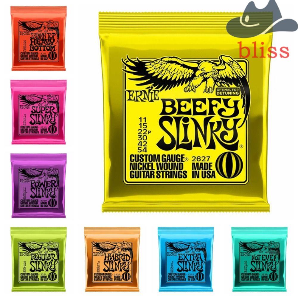 ERNIE BALL Bliss สายกีตาร์ไฟฟ้านิกเกิล 6 สาย ทนทาน อายุการใช้งานยาว