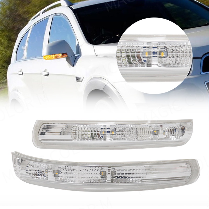 ไฟเลี้ยวติดกระจกมองหลัง LED ซ้าย ขวา สําหรับ Chevrolet Captiva 2007-2017