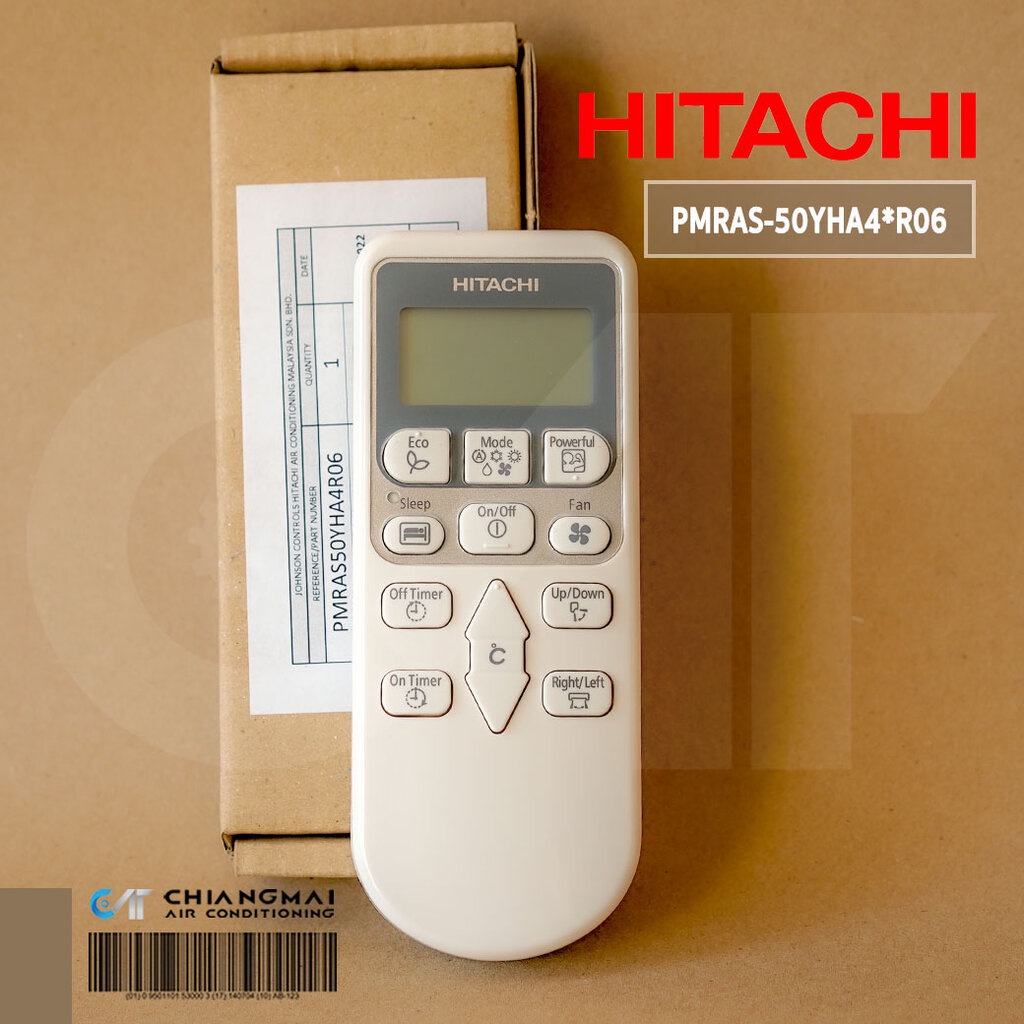 PMRAS-50YHA4 * R06 รีโมทคอนโทรลเครื่องปรับอากาศ Hitachi (send RL-2401)