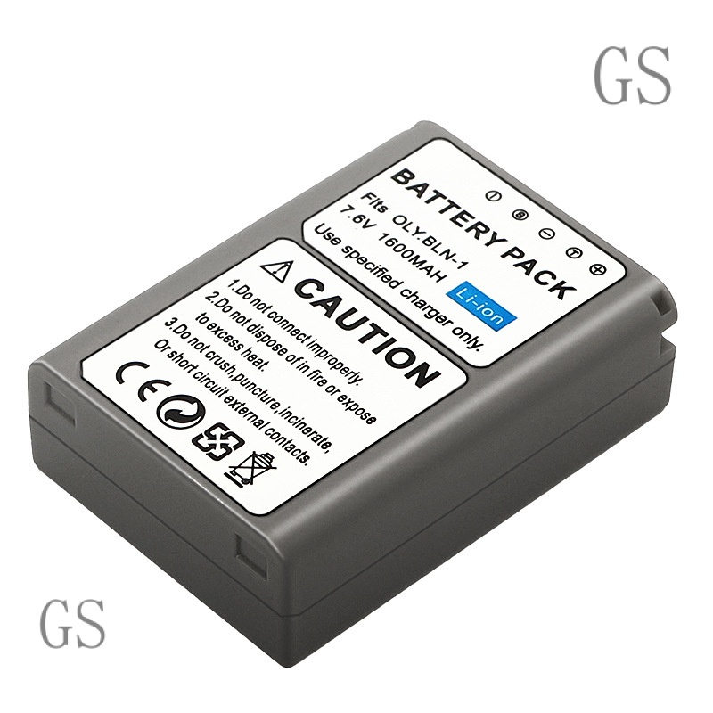 GS Spot for BLN-1 Lithium Battery Olympus BLN-1 Digital Camera Battery E-M5