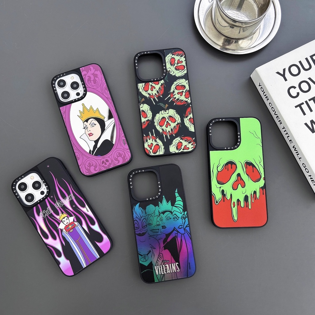 CASETiFY Disney Villains Queen Strange Magic เคสโทรศัพท์สําหรับ IPhone 14 15 16 17 Pro Max 12 13 Min