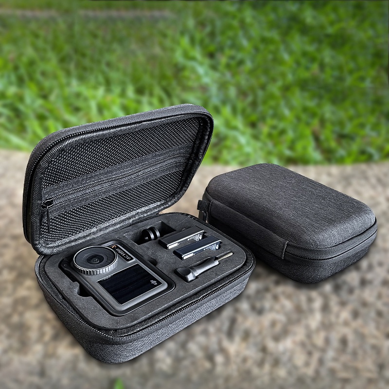กระเป๋าถือใหม่ทันสมัยสำหรับ DJI Action 3 4 5 กระเป๋าเก็บอุปกรณ์เสริมกล้องสำหรับ DJI Osmo Action 5 4 3 กล่องป้องกัน