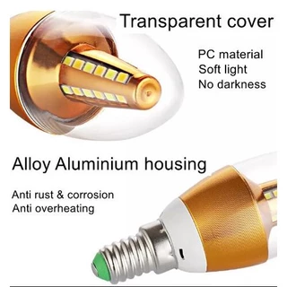 หลอดไฟโคมไฟระย้า E14 E27 5W Led สไตล์วินเทจ