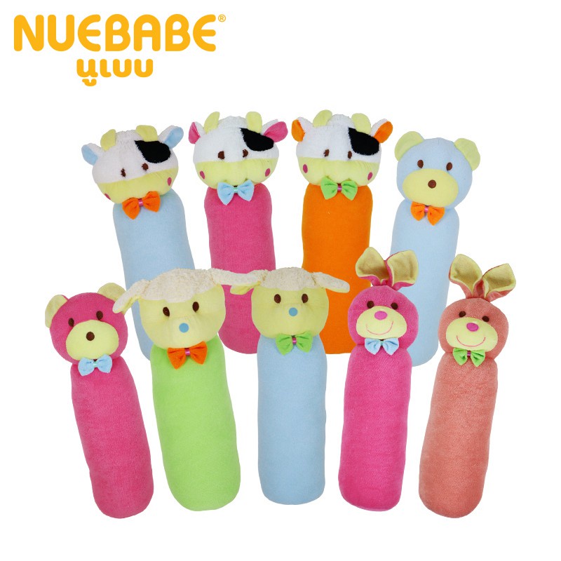 Nuebabe หมอนข้างเด็ก รูปทรงหัวสัตว์