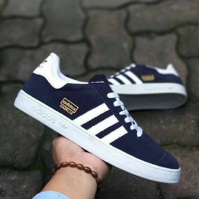 Adidas gazelle Casual Shoes Men Navy Blue Sneakers Shoes Men Women