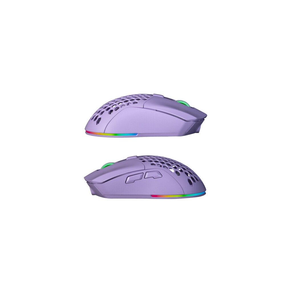 ⚡️กรุงเทพฯด่วน1ชั่วโมง⚡️ NUBWO NM-98 PURPLE DUAL MODE WIRELESS GAMING MOUSE รับประกัน 1ปี