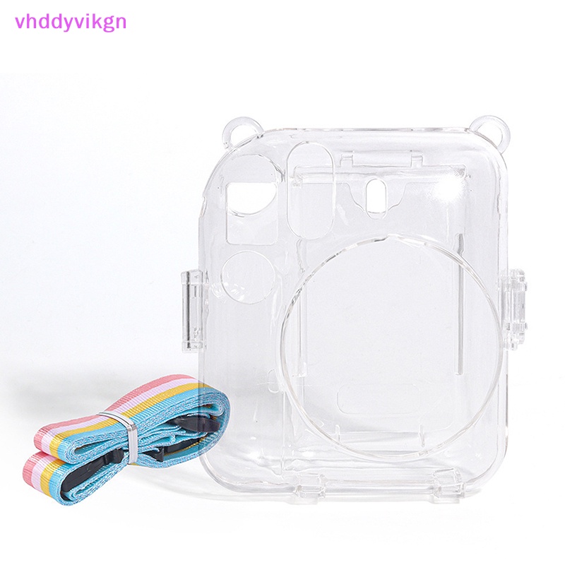 วีเอชดี สําหรับ ฟูจิฟิล์ม Instax 12 โปร่งใสกล้องกรณีป้องกันพกพากระเป๋าที่มีสายคล้องไหล่ถุงเก็บ ไทย - รูปที่ 5