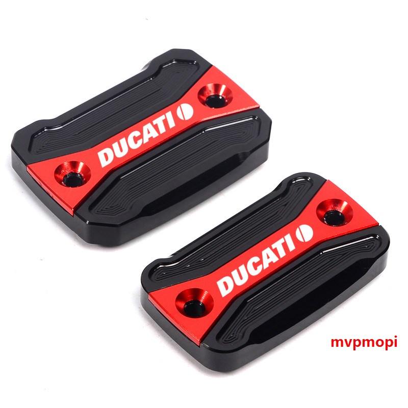 Ducati Monster 695 696 796 795 S2R 821 ดัดแปลง CNC ฝาครอบปั๊มด้านบนเบรคน้ํามันฝาครอบกระป๋อง