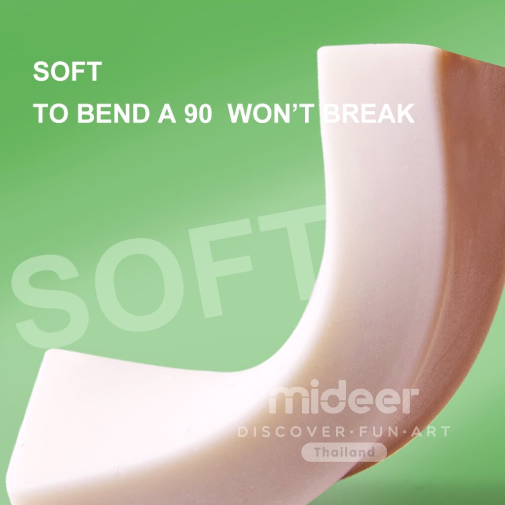 Mideer ممحاة بدون غبار (3 قطع) MD6258 — صورة 6