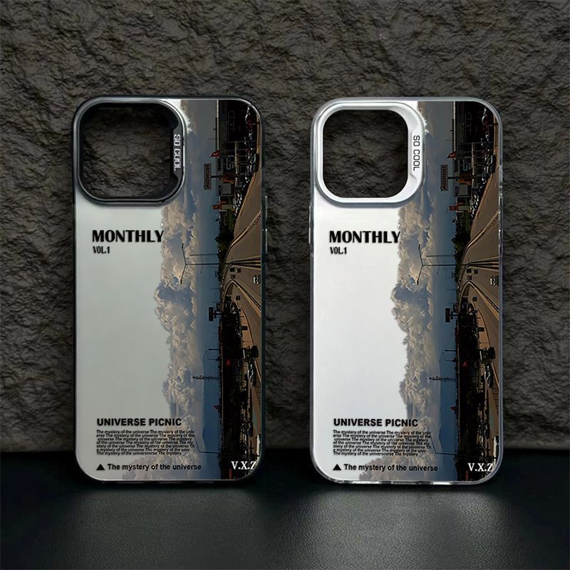 ทิวทัศน์การเดินทาง Apple 15/16promax เคสโทรศัพท์ Iphone14pro อินเทรนด์ 13promax บุคลิกภาพ 12 เคสนิ่ม 11 ทนต่อการตก