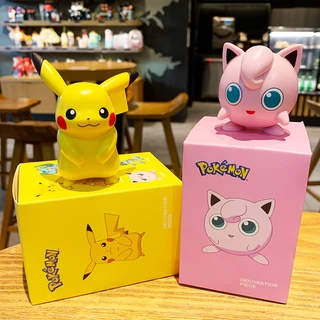 💥 จัดส่งจากประเทศไทย 💥โมเดลฟิกเกอร์ Pokemon Pikachu Gengar Psyduck Snorlax Bulbasaur Slowpoke Pokémon น่ารัก ของขวัญ สําหรับตกแต่งบ้าน รถยนต์ 6 ชิ้น ต่อชุด