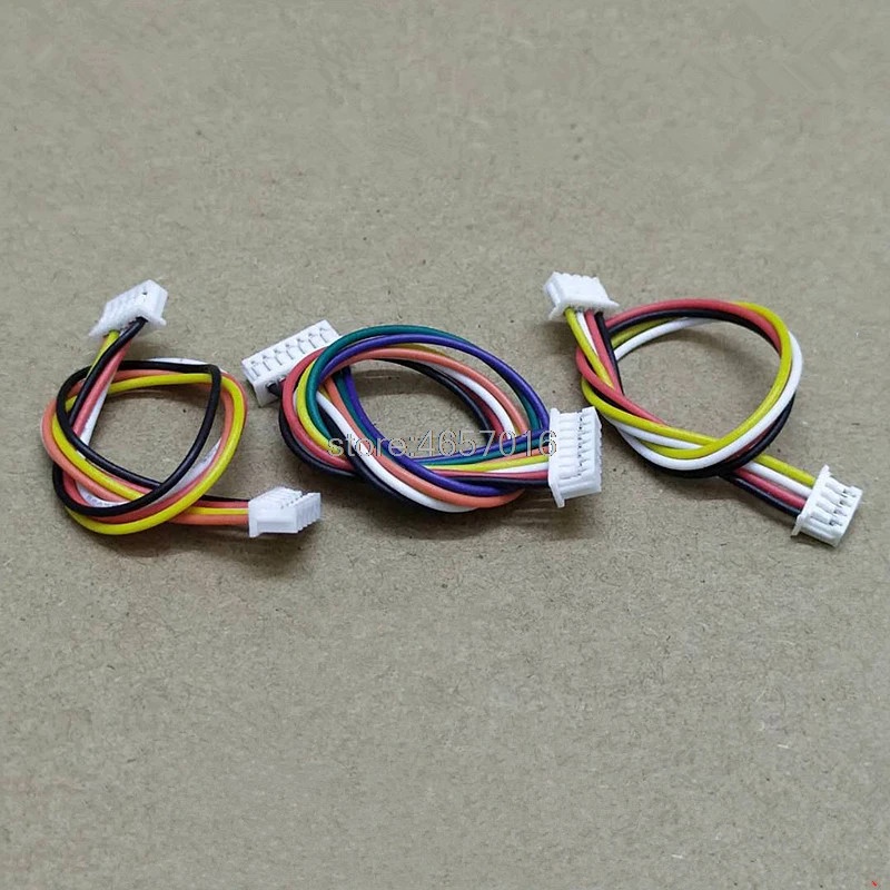 10 ชิ้น 2 P/3 P/4 P/5 P/6 P/7 P/8 P/10 Pin JST 1.25 มม.หญิงขั้วต่อคู่สายไฟ 150 มม.1007 28 AWG JST1.25