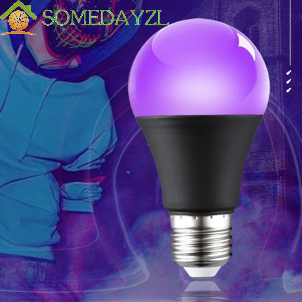 Somedayzl หลอดไฟ Led อลูมิเนียม E26 E27 สีม่วง ดํา 360 องศา 10W 85-265V