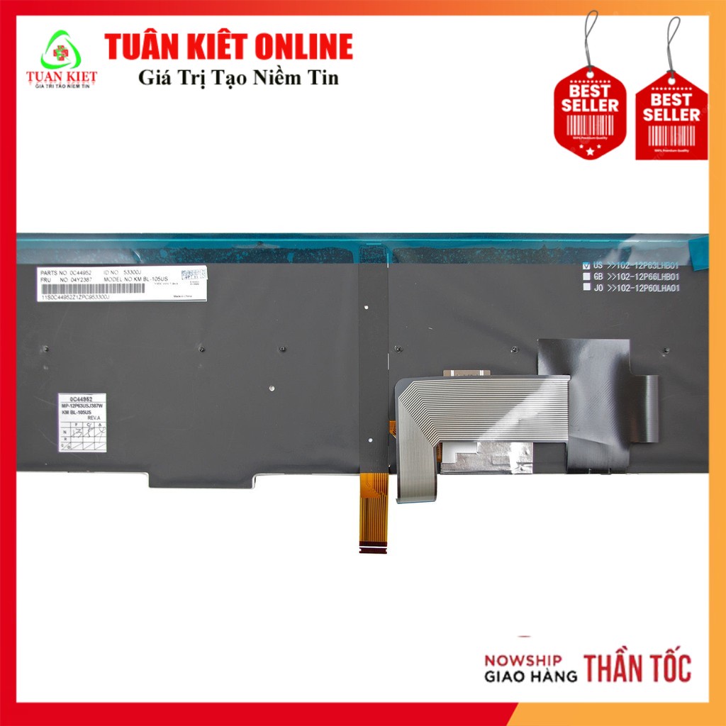 IBM ThinkPad E531 E540 T540P T540 แป้นพิมพ์แล็ปท็อป 04Y2408 0C44973