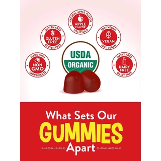 Nature’s Truth Organic Apple Cider Vinegar 500 mg. Gummies 🍎 (120กัมมี่) กัมมี่แอปเปิ้ลไซเดอร์