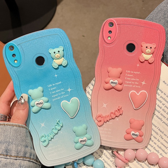 เคส realme 3 pro เคส realme 3 เคสโทรศัพท์มือถือ กันกระแทก ลายแมวน่ารัก 3D สําหรับ 3 pro