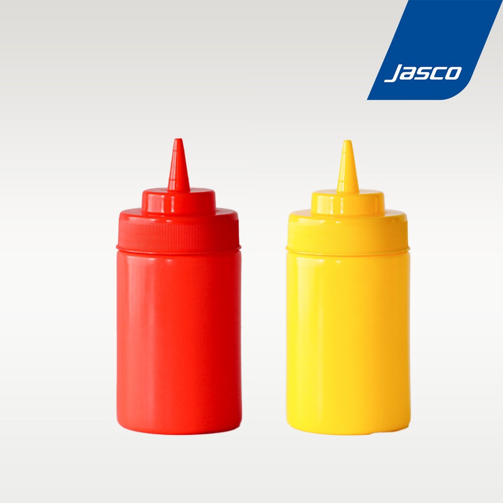 Jasco ขวดซอส ปากกว้าง 12oz (360ml), Wide Mouth Squeeze Dispenser