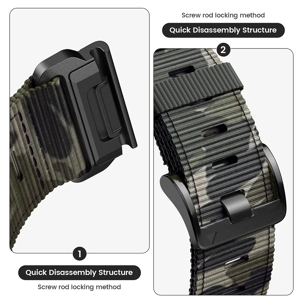 สายนาฬิกาข้อมือไนล่อนถัก 22 มม. 26 มม. สําหรับ Garmin Fenix 7 7X 6X Pro Epix Pro Gen 2 51 มม. 47 มม. Fenix6 5Plus 5XPlus