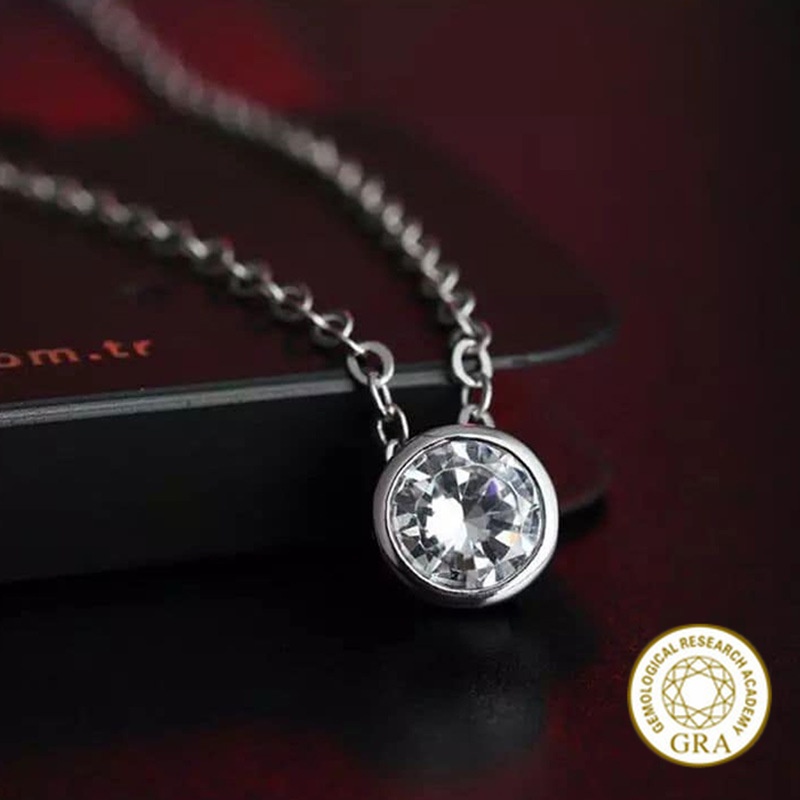 [ใบรับรอง GRA ฟรี] 时尚韩版饰品S925