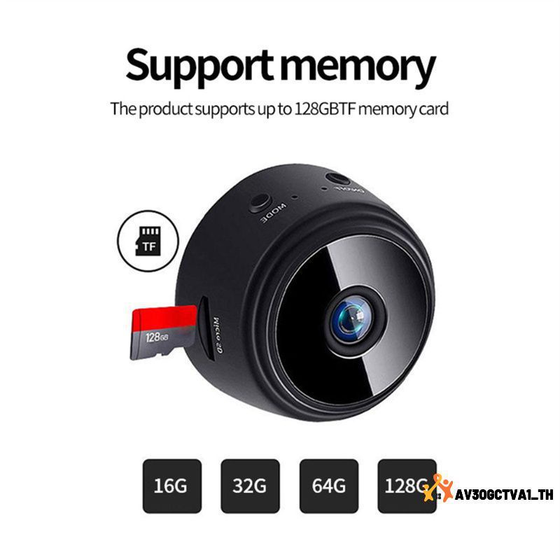 กล้อง A9 กล้องขนาดเล็กไร้สายบ้านกล้อง 1080p HD Mini Mobile Camera Cy365 แอพพลิเคชั่น （บรรจุภัณฑ์ที่แ