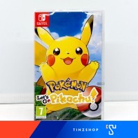 Nintendo Switch Pokemon Let's Go  Pikachu, Eevee, Poke Ball **ภาพปกอาจไม่ตรงกับสินค้าจริง**