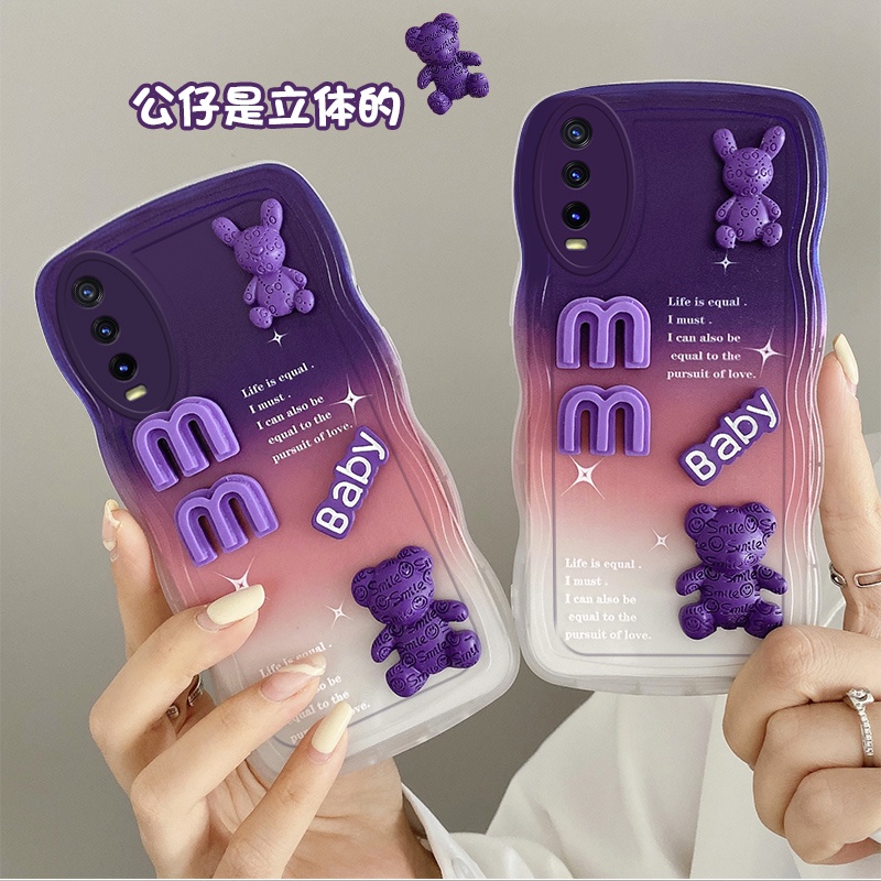 เคส vivo y12s เคสโทรศัพท์มือถือ ลายตุ๊กตาน่ารัก DIY สําหรับ vivo y12s vivo y20 vivo y20s