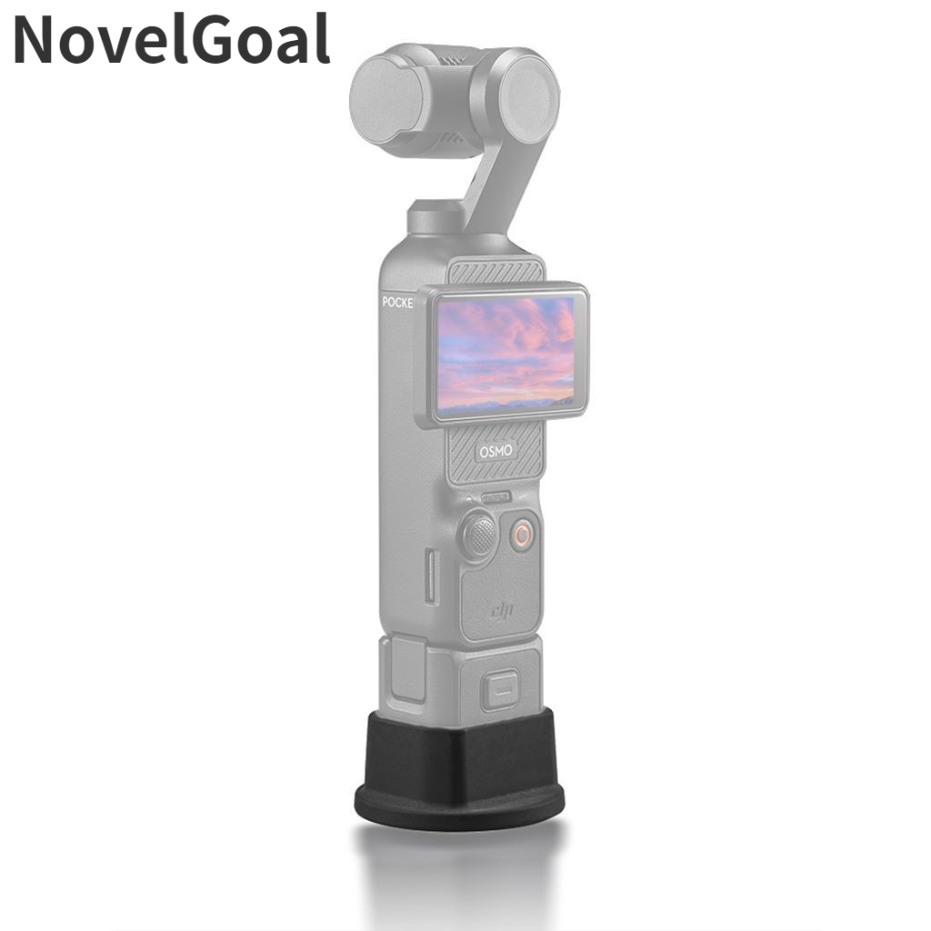 Novelgoal ฐานขาตั้งกล้องซิลิโคน กันลื่น สําหรับ DJI Osmo Pocket 3 Sport Camera