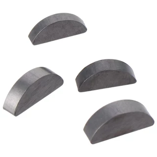 POPULAR 80 ชิ้น Keyway Assortment, ครึ่งวงกลม Universal Freewheel, Half Round Key Assortment Kit Key Assortment สําหรับ Fasteners Mechanical Industry