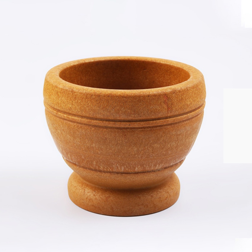 Lawan ครกกระเทียม ครกหิน ที่ทุบกระเทียมในครัวเรือน โถบดยา เครื่องบด  กระเทียมบด ครกหิน คู่มือสมัยเก - รูปที่ 3