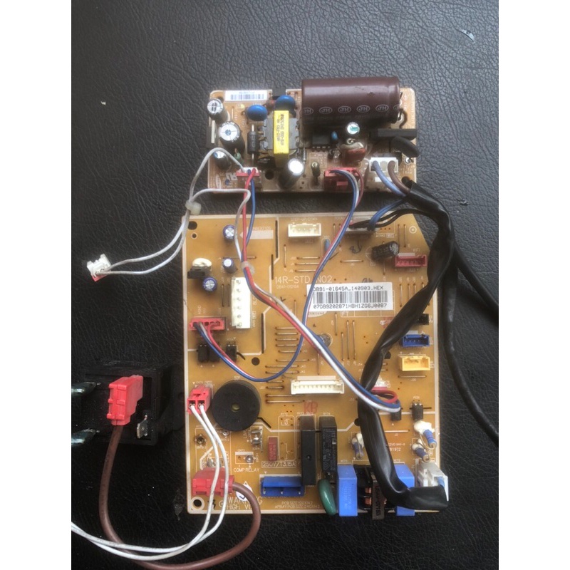 แผงวงจรแอร์คอยล์เย็นSAMSUNG INVERTER 14-STD N02 DB91-01645A DB92-02871H สินค้ามือสองใช้งานได้ปกติ100