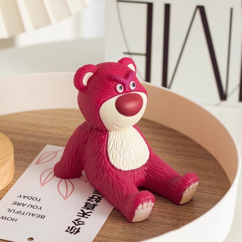 พร้อมส่ง ขาตั้งโทรศัพท์มือถือ รูปการ์ตูน หมีล็อตโซ่น่ารัก ขาตั้งมือถือLotso แบบตั้งโต๊ะ🐻🐻 ZJ012