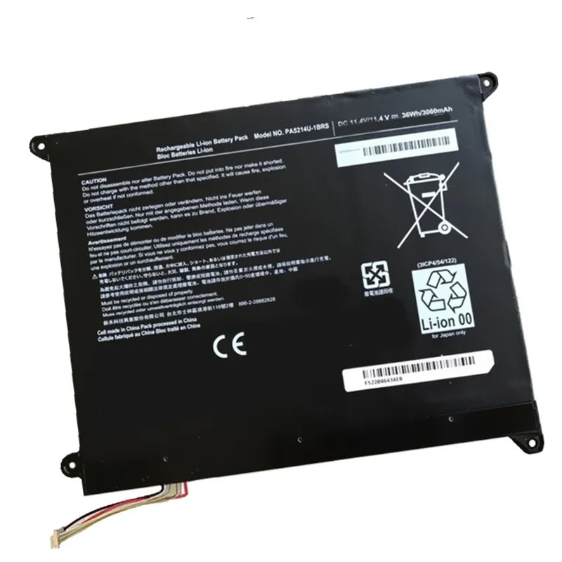 PA5214U-1BRS PA5214U Laptop Battery For Toshiba Portege Z20T-B Z20T-C WT20-B Notebook computer PA521