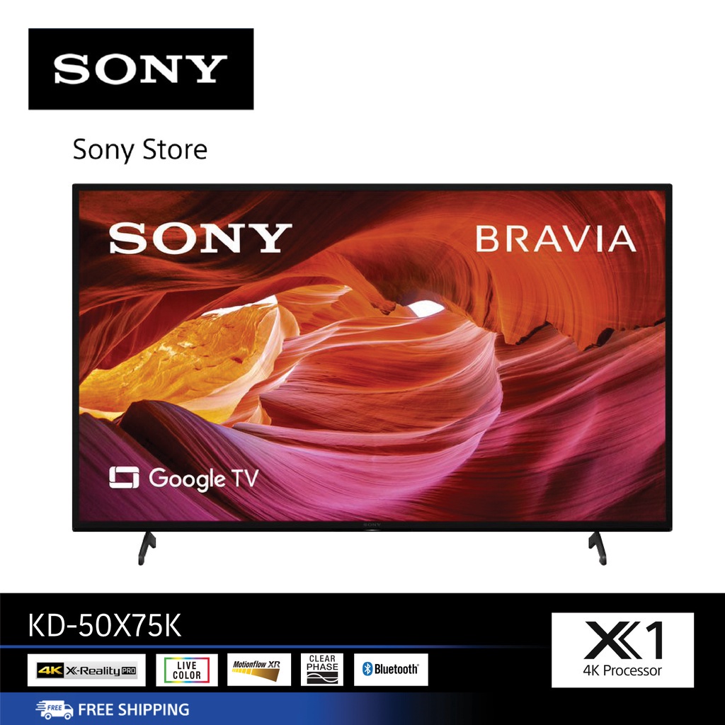 ♡♡  Sony KD-50X75K (50 นิ้ว) | 4K Ultra HD | High Dynamic Range (HDR) | สมาร์ททีวี 📣